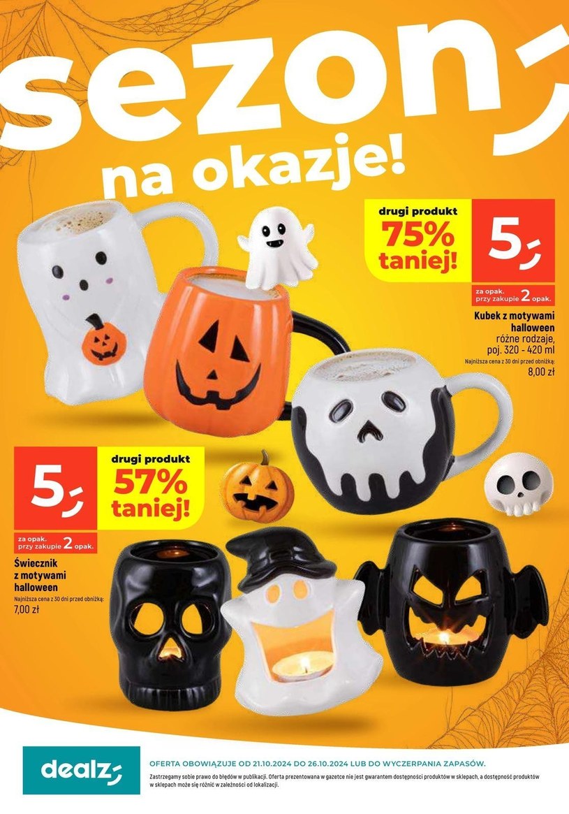 Gazetka: Halloweenowe rabaty dla każdego - Dealz - strona 1