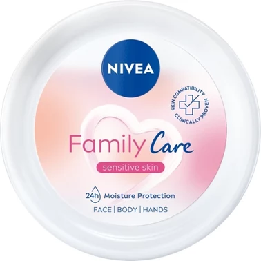 Nivea Family Care lekki krem nawilżający do ciała, twarzy i dłoni 450 ml - 1