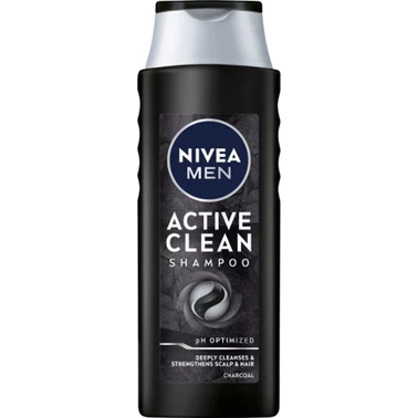 Nivea MEN Active Clean Szampon dla mężczyzn 400 ml - 0