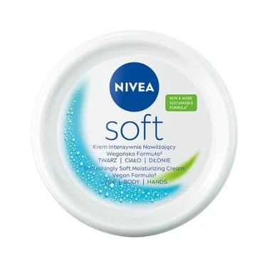 Nivea Soft Krem uniwersalny intensywnie nawilżający do ciała, twarzy i rąk 200 ml - 1