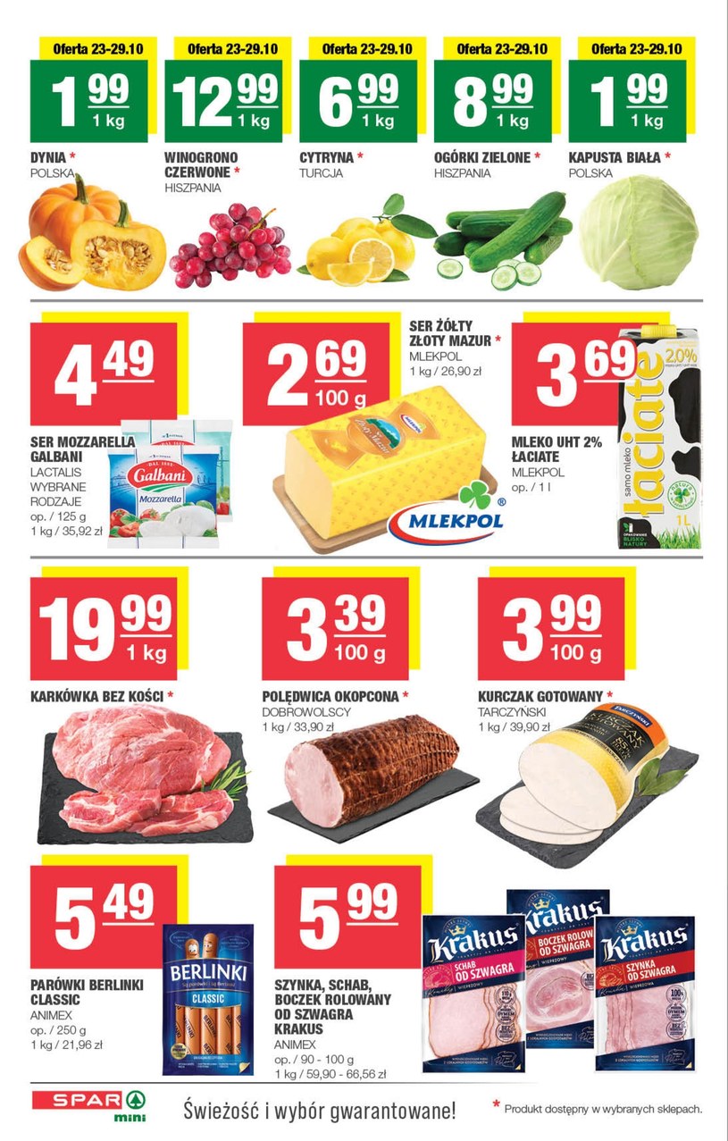 Gazetka: Wybierz świeżość, wybierz oszczędność – Spar mini - strona 2