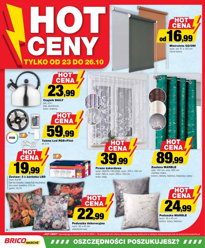 Gazetka: Najlepsze oferty do domu i ogrodu – Bricomarché - strona 4