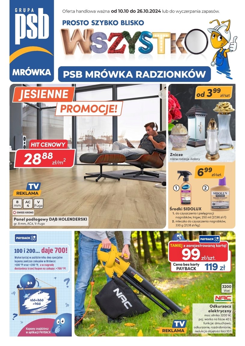 Gazetka promocyjna PSB Mrówka - wygasła 6 dni temu