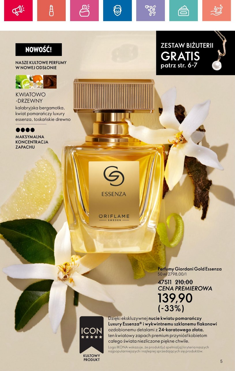 Gazetka: Esencja bogactwa - Oriflame - strona 5