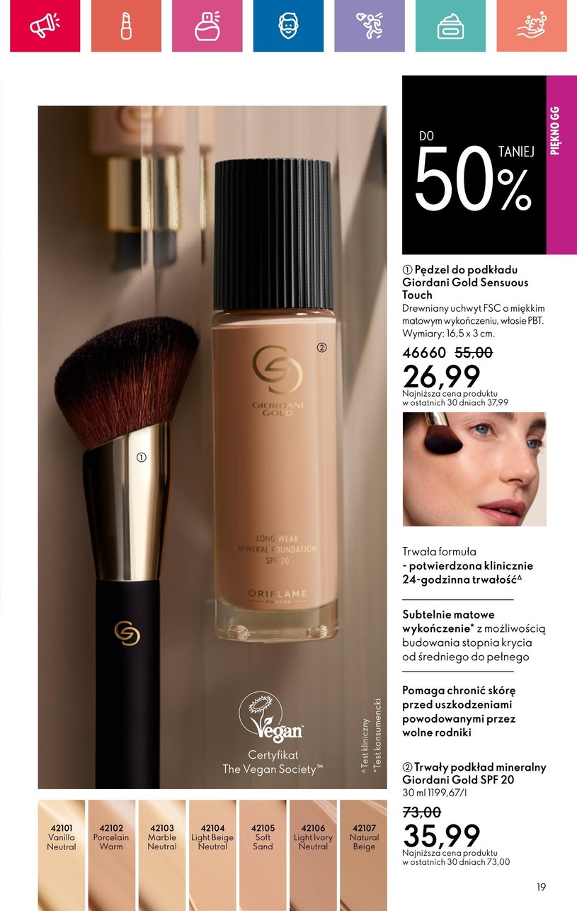 Gazetka: Esencja bogactwa - Oriflame - strona 19