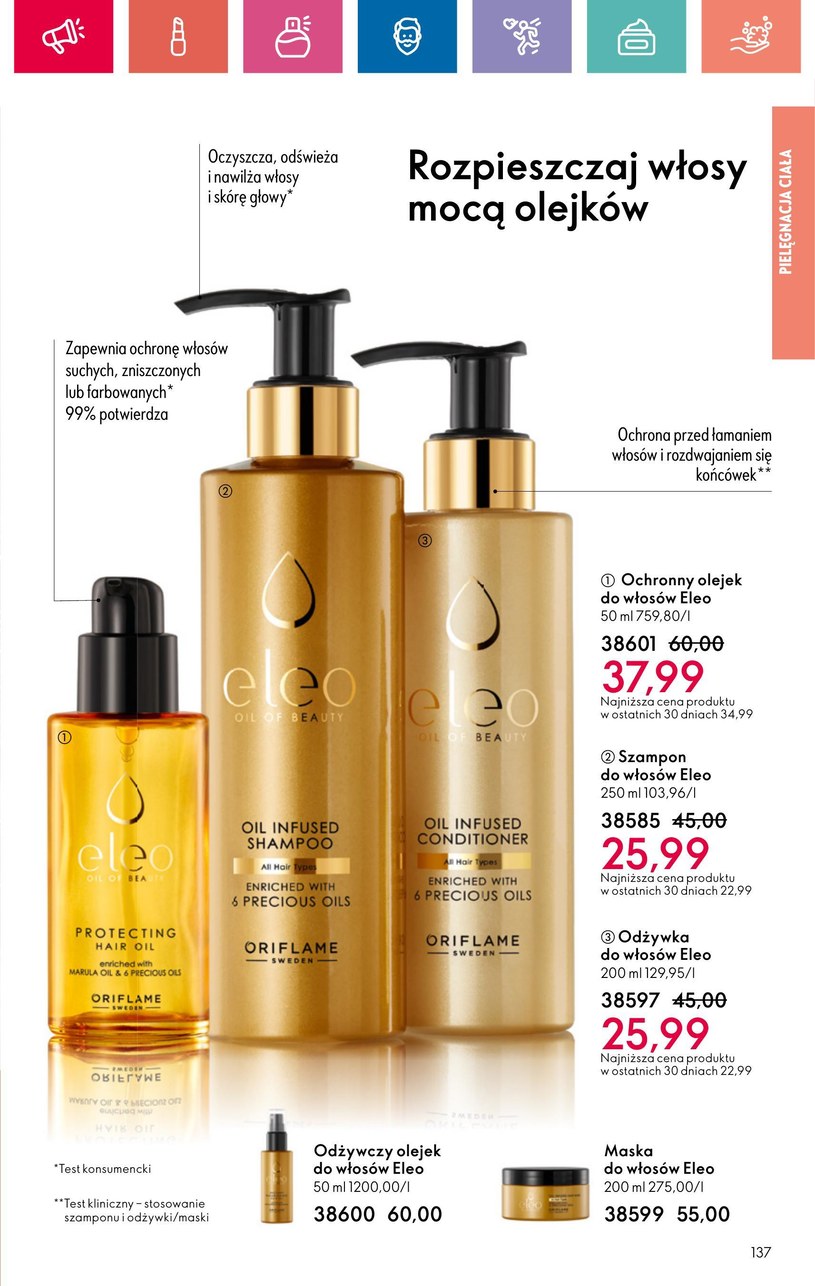 Gazetka: Esencja bogactwa - Oriflame - strona 137