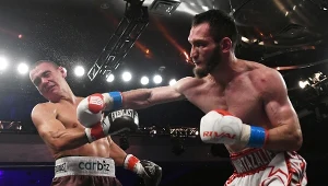 Tim Tszyu został ciężko rzucony na deski, a następnie poddany w walce z Bachramem Murtazalijewem