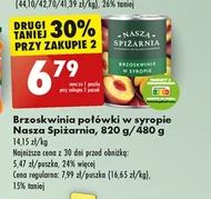 Brzoskwinie w syropie Nasza Spiżarnia