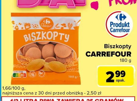 Biszkopty Carrefour