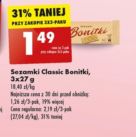 Sezamki Bonitki