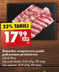 Żeberka wieprzowe