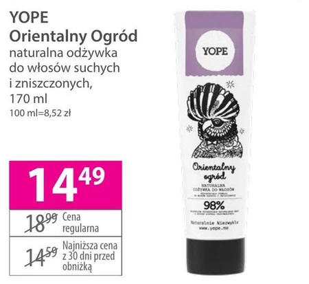 Odżywka do włosów Yope