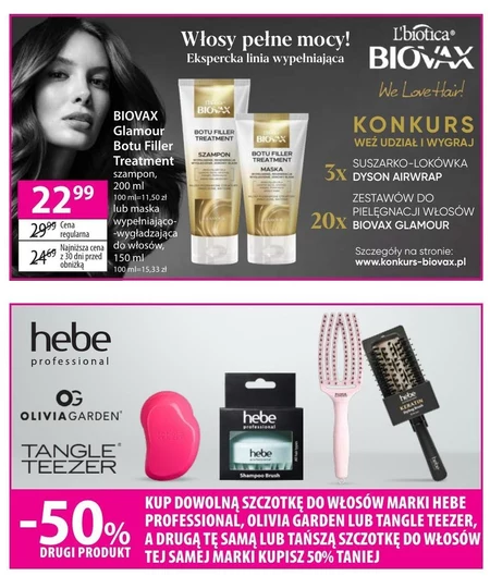 Biovax Naturalne oleje do włosów suchych i zniszczonych - maska 20 ml