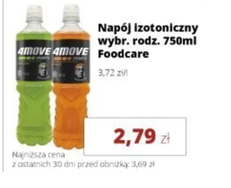 4Move Napój izotoniczny niegazowany o smaku limonka-mięta 750 ml