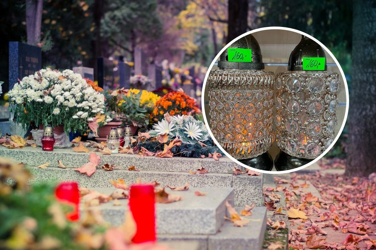 Widełki cenowe zniczy są bardzo szerokie/ fot. archiwum prywatne Widełki cenowe zniczy są bardzo szerokie/ fot. archiwum prywatne