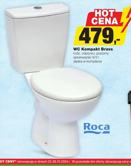 Kompakt wc Roca