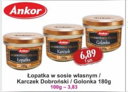 М'ясні консерви Ankor