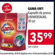 Kapsułki do prania Gama