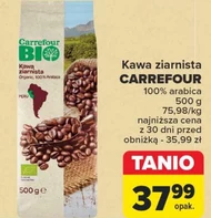 Kawa ziarnista Carrefour