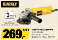 Кутова шліфувальна машина Dewalt