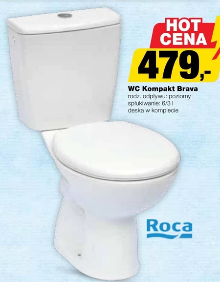 Kompakt wc Roca