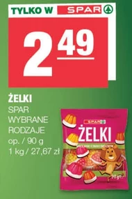 Żelki SPAR