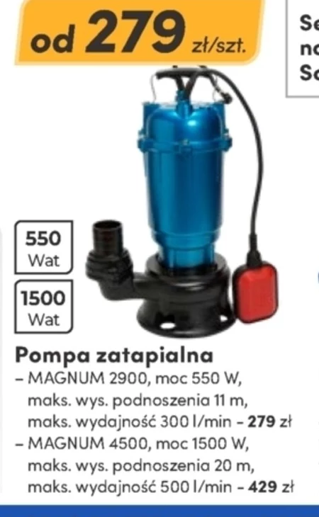 Pompa zatapialna Magnum