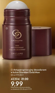 Deodorant Giordani Gold