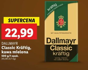 Dallmayr Classic Kawa mielona 500 g niska cena