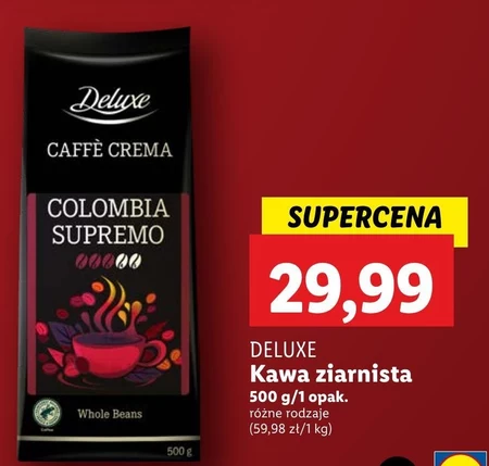 Kawa ziarnista Deluxe