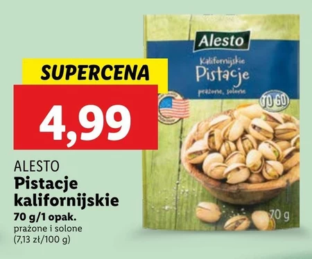 Pistacje prażone Alesto