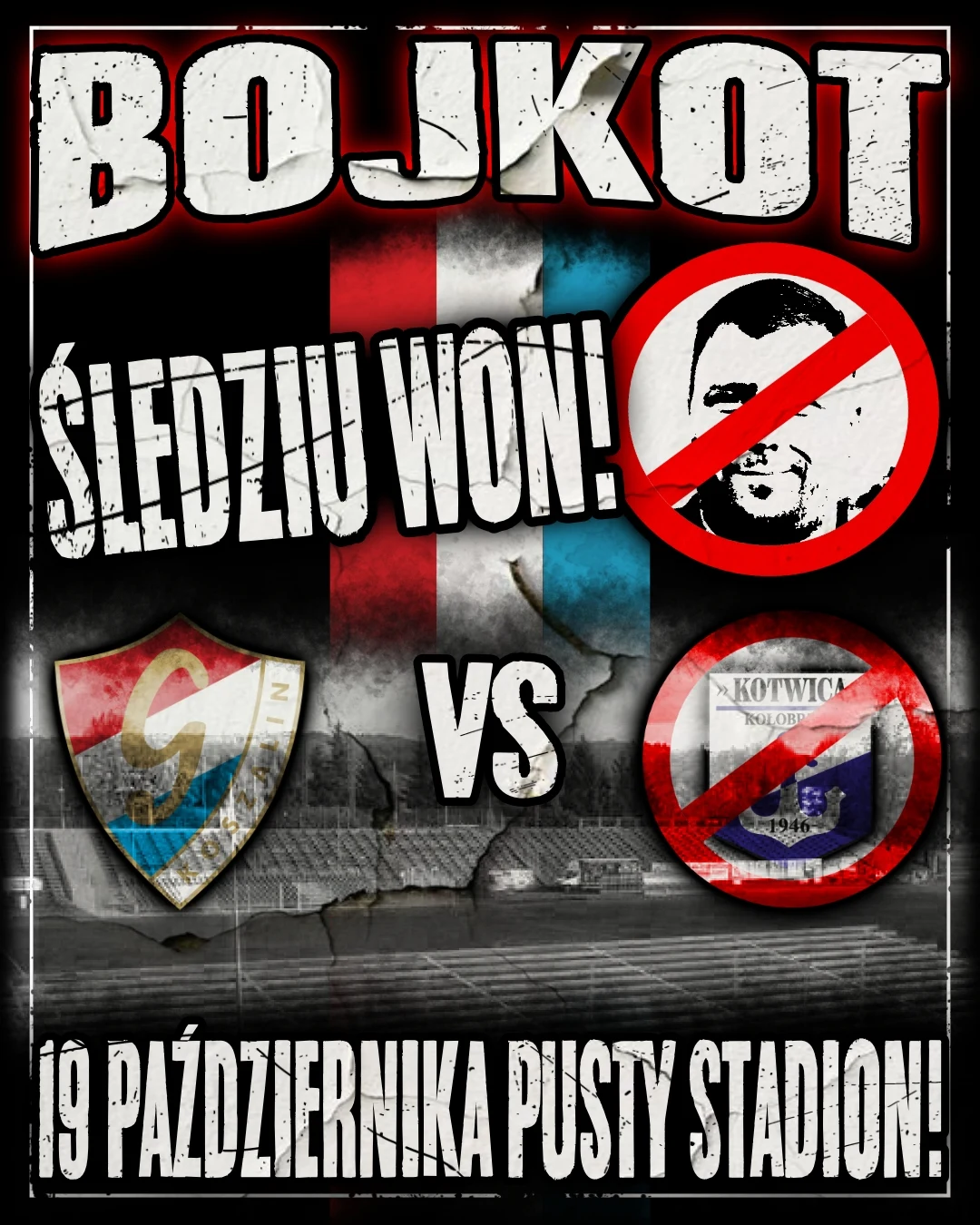 Kibice Gwardii Koszalin - bojkot