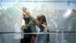 Julia Szeremeta na lotnisku