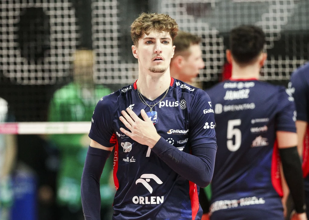 Igor Grobelny, przyjmujący ZAKS-y Kędzierzyn-Koźle Igor Grobelny, przyjmujący ZAKS-y Kędzierzyn-Koźle