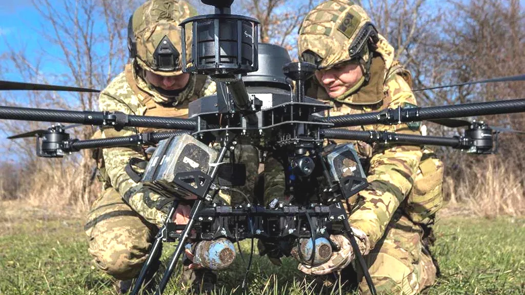 Dron Baba Jaga zaatakował rosyjski system obrony