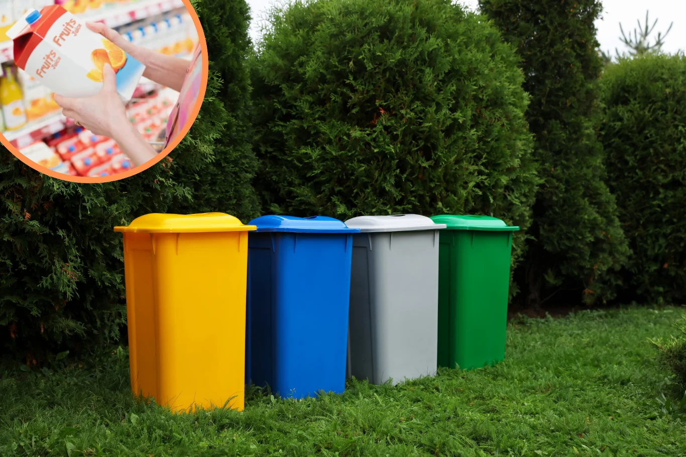 Do jakiego kosza wyrzucać karton po soku? Zasady segregacji odpadów stawiają sprawę jasno.