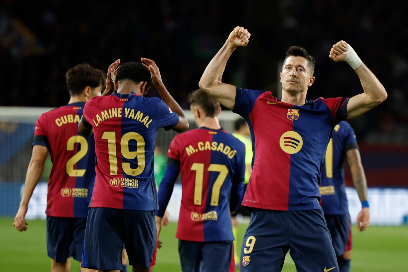 Zawodnicy FC Barcelona