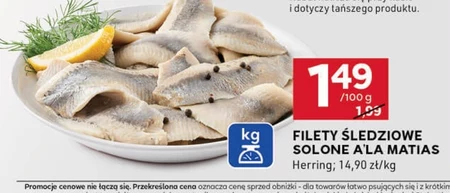 Filety śledziowe Herring