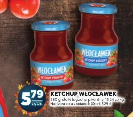 Włocławek Ketchup łagodny 380 g