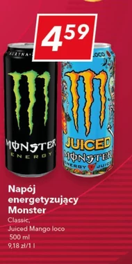 Napój energetyczny Monster