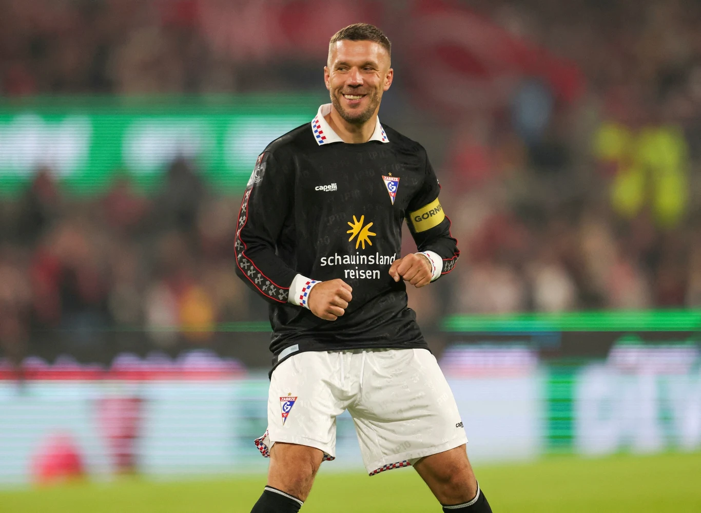 Luka Podolski w barwach Górnika Luka Podolski w barwach Górnika