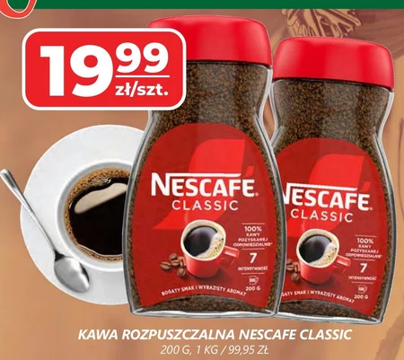 Nescafé Classic Kawa rozpuszczalna 200 g