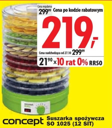Suszarka do żywności Concept