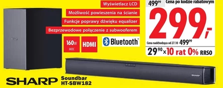 Głośnik soundbar Sharp