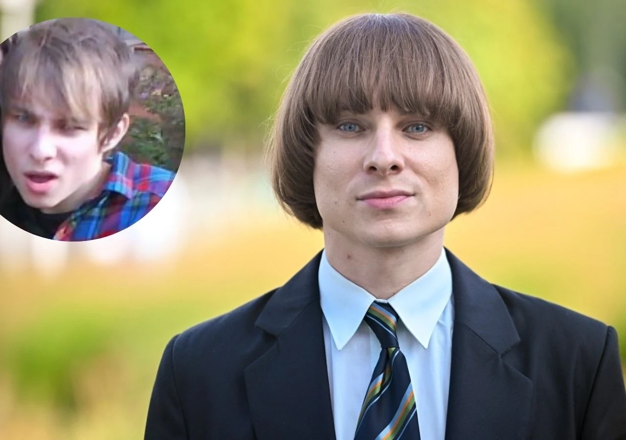 Ralph Kaminski na zdjęciu z młodości. Ralph Kaminski na zdjęciu z młodości.