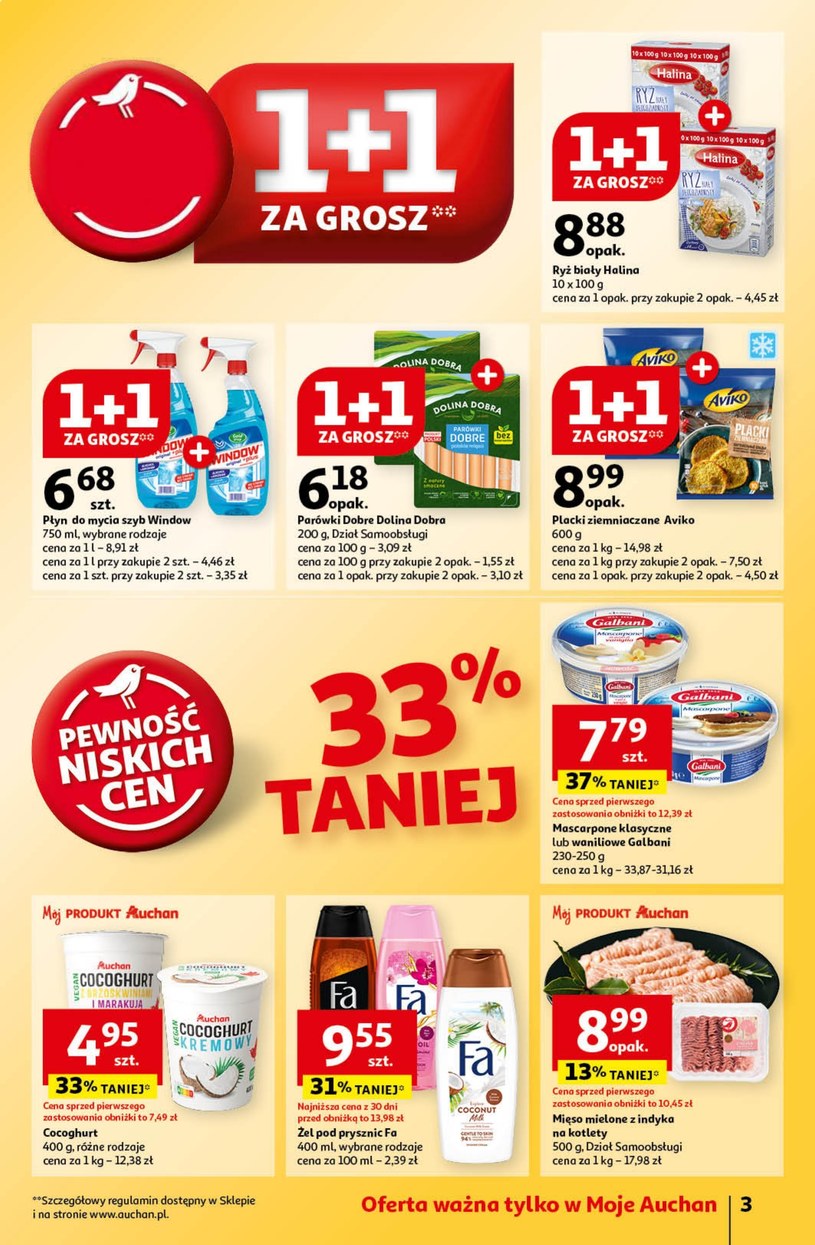 Gazetka: Mega rabaty na smakowite hity - Moje Auchan - strona 3