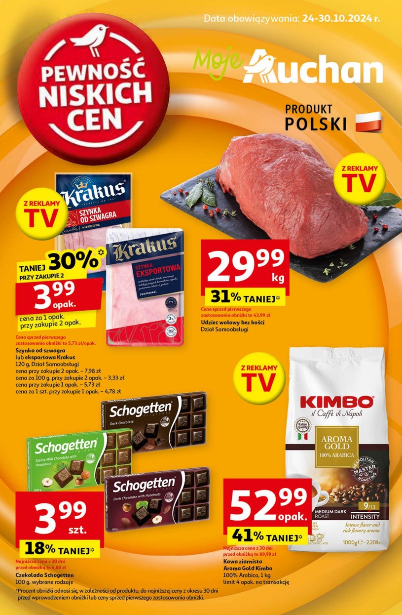 Gazetka promocyjna Moje Auchan - wygasła 2 dni temu