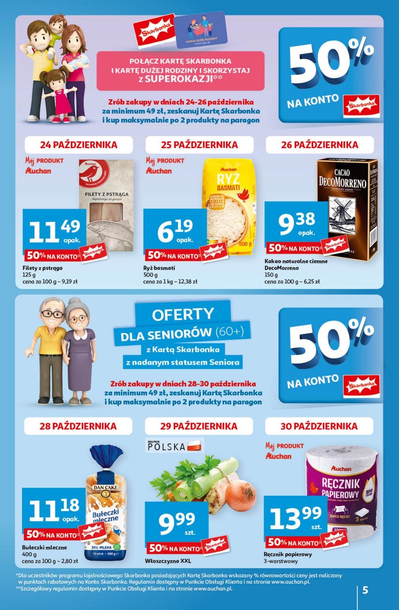 Gazetka: Oszczędzaj z pysznymi produktami - Auchan - strona 5