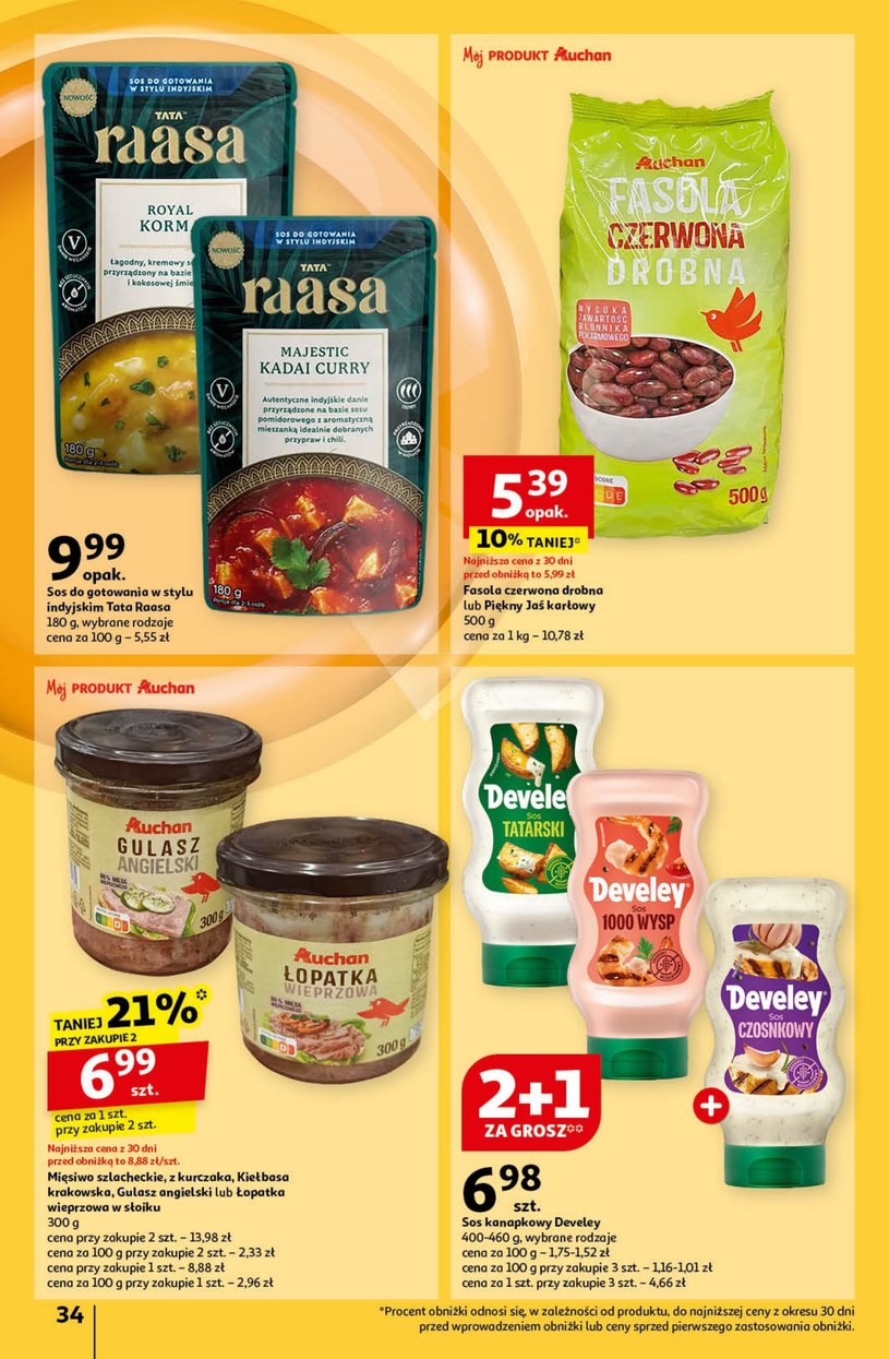 Gazetka: Oszczędzaj z pysznymi produktami - Auchan - strona 36