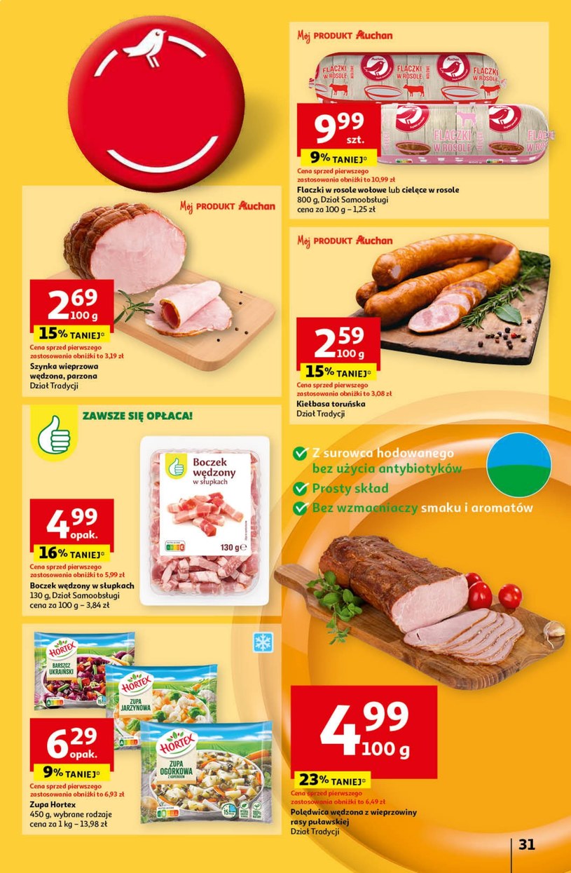 Gazetka: Oszczędzaj z pysznymi produktami - Auchan - strona 33